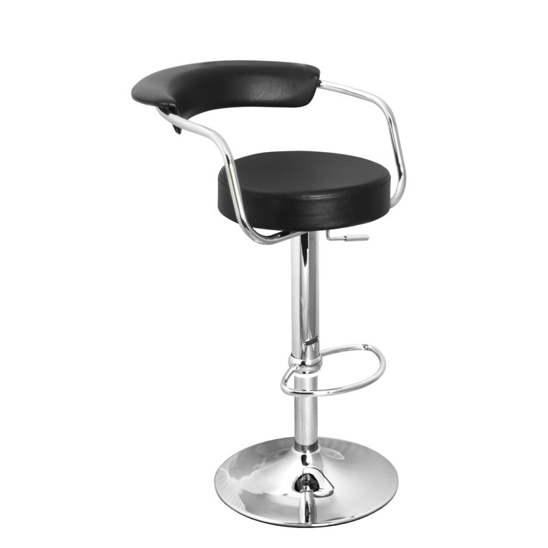 17 Stories Shatley Height Adjustable Bar Stool & Reviews Wayfair.co.uk
